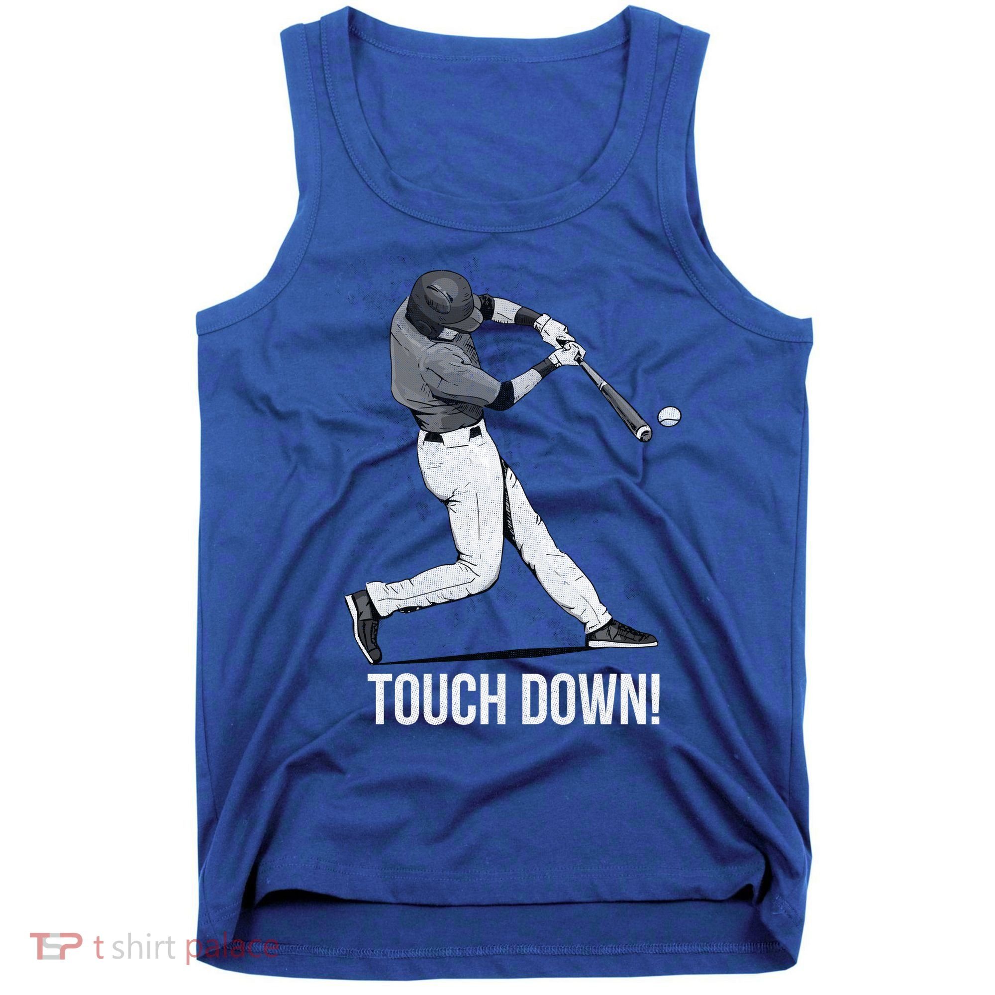 Touch Down Baseball Home Run Tank Top