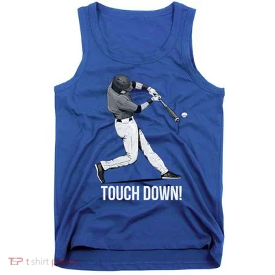 Touch Down Baseball Home Run Tank Top