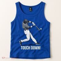 Touch Down Baseball Home Run Tank Top thumb 2