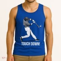 Touch Down Baseball Home Run Tank Top thumb 3
