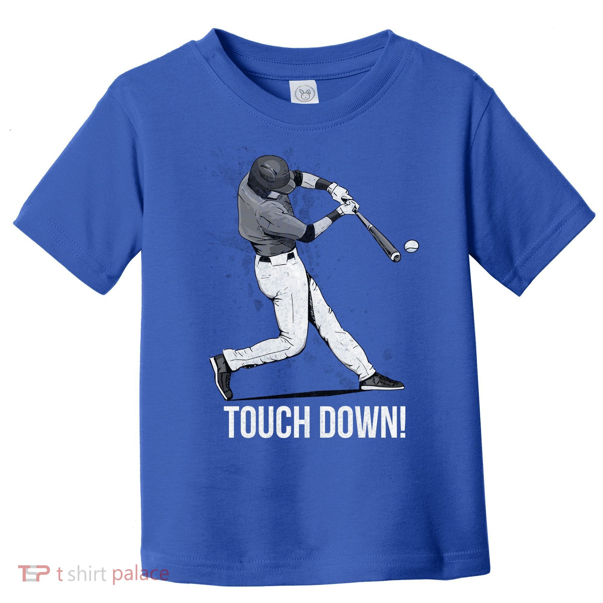 Touch Down Baseball Home Run Toddler T-Shirt