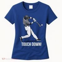 Touch Down Baseball Home Run Women's T-Shirt thumb 0