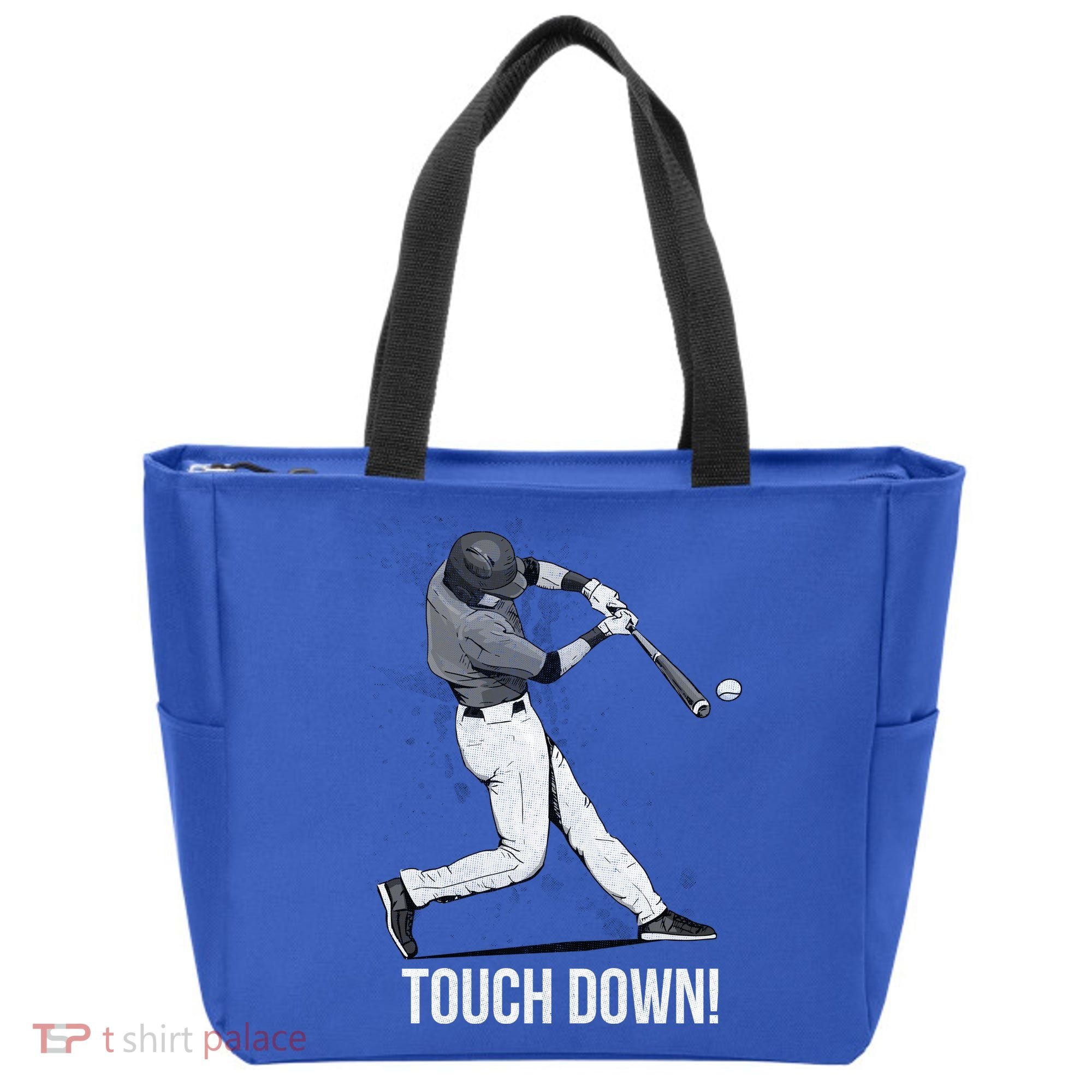 Touch Down Baseball Home Run Tote Bag