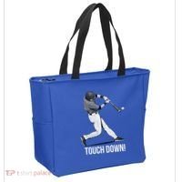 Touch Down Baseball Home Run Tote Bag thumb 2
