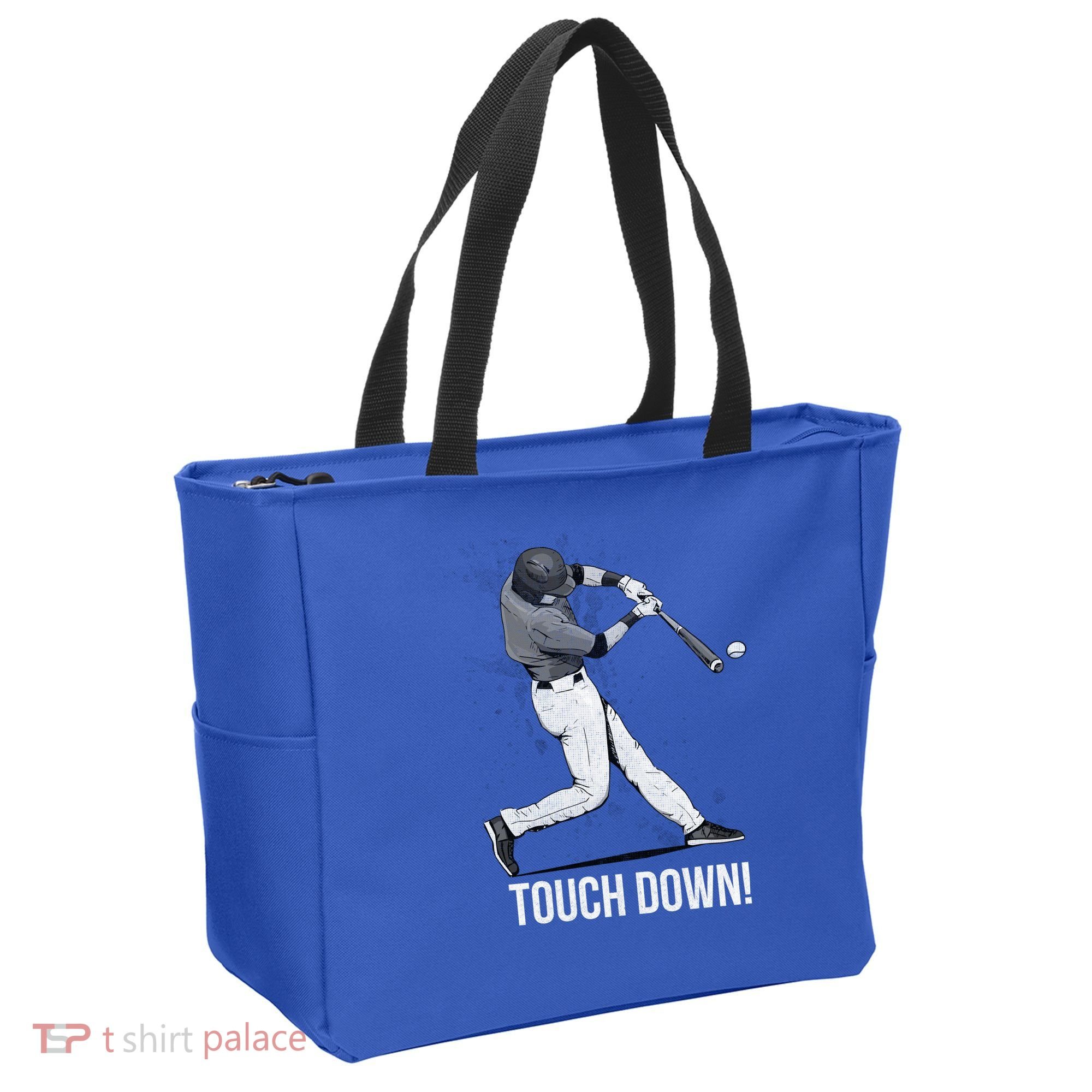 Touch Down Baseball Home Run Tote Bag