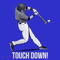 Touch Down Baseball Home Run Tote Bag thumb 4