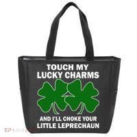 Touch My Lucky Charms And I'll Choke Your Leprechaun Tote Bag thumb 0
