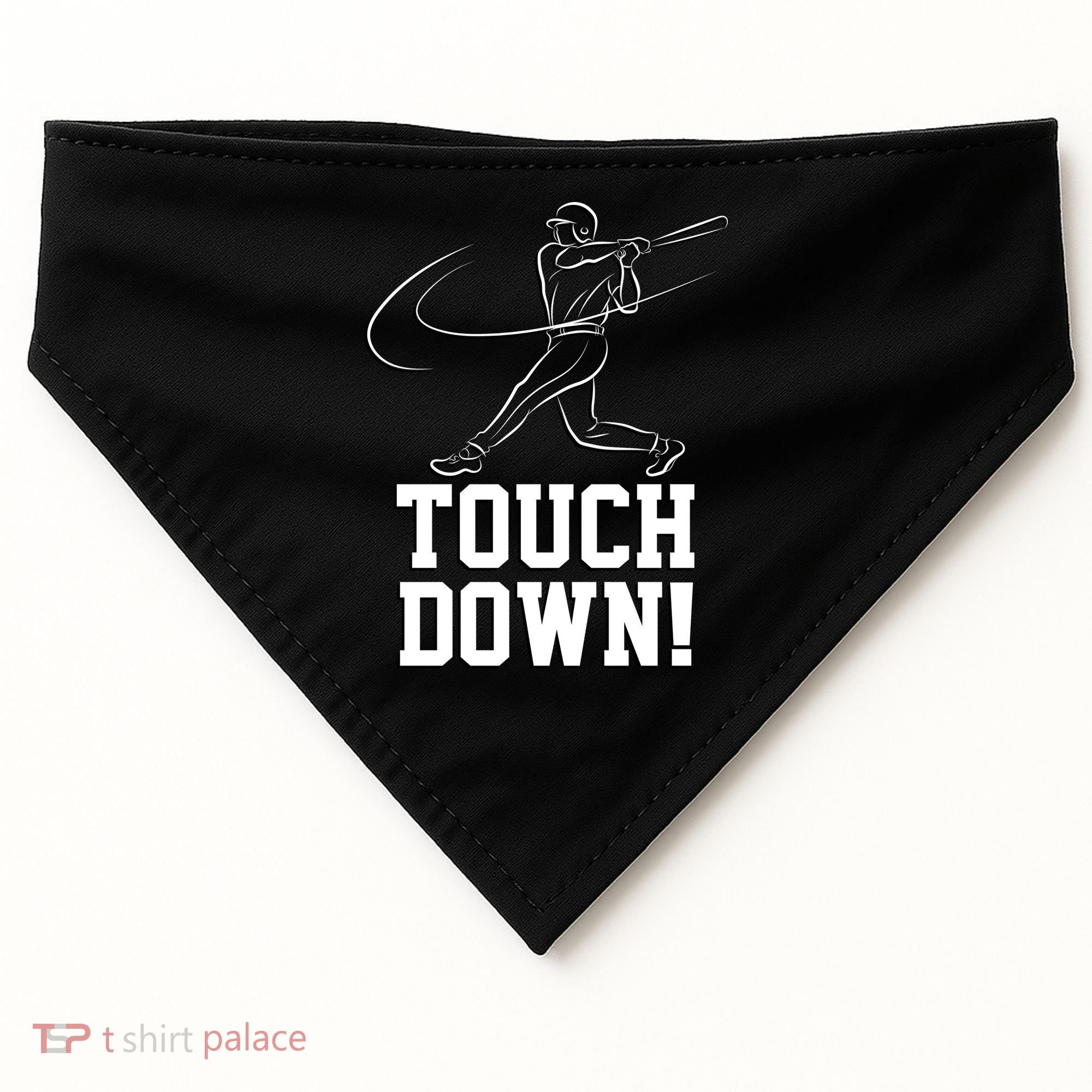 Touchdown Baseball Home-run  USA-Made Doggie Bandana
