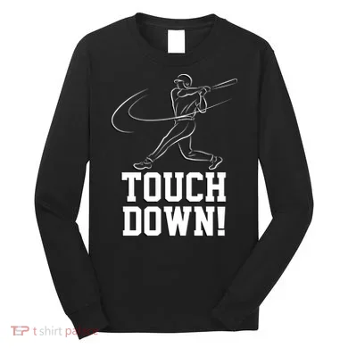 Touchdown Baseball Home-run Long Sleeve Shirt