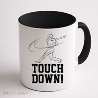 Touchdown Baseball Home-run  Coffee Mug thumb 1