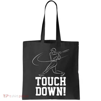 Touchdown Baseball Home-run  Tote Bag