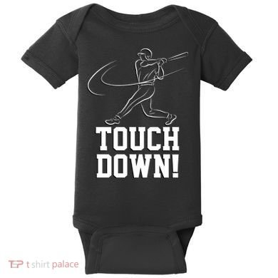 Touchdown Baseball Home-run  Baby Bodysuit