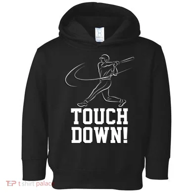 Touchdown Baseball Home-run  Toddler Hoodie