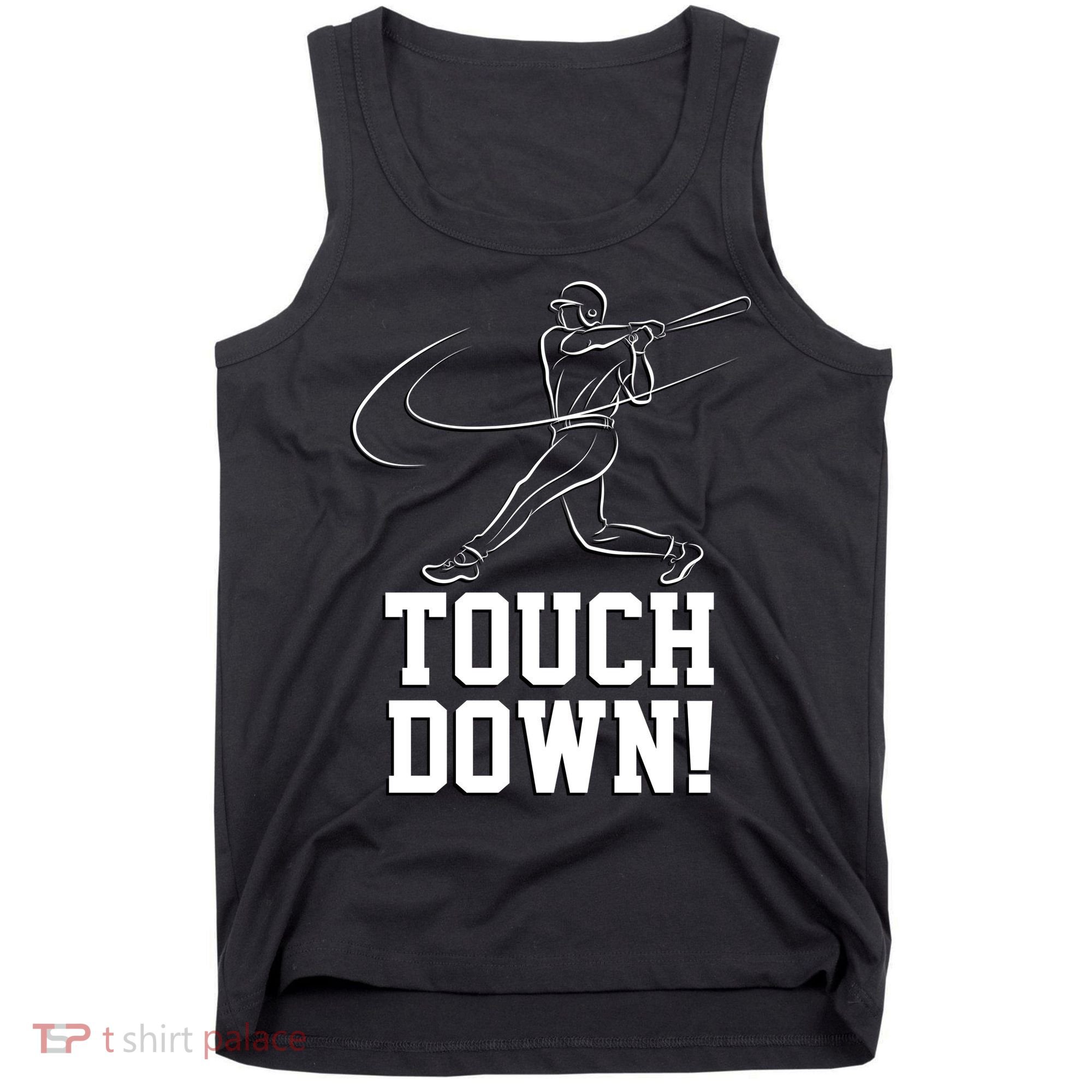 Touchdown Baseball Home-run  Tank Top