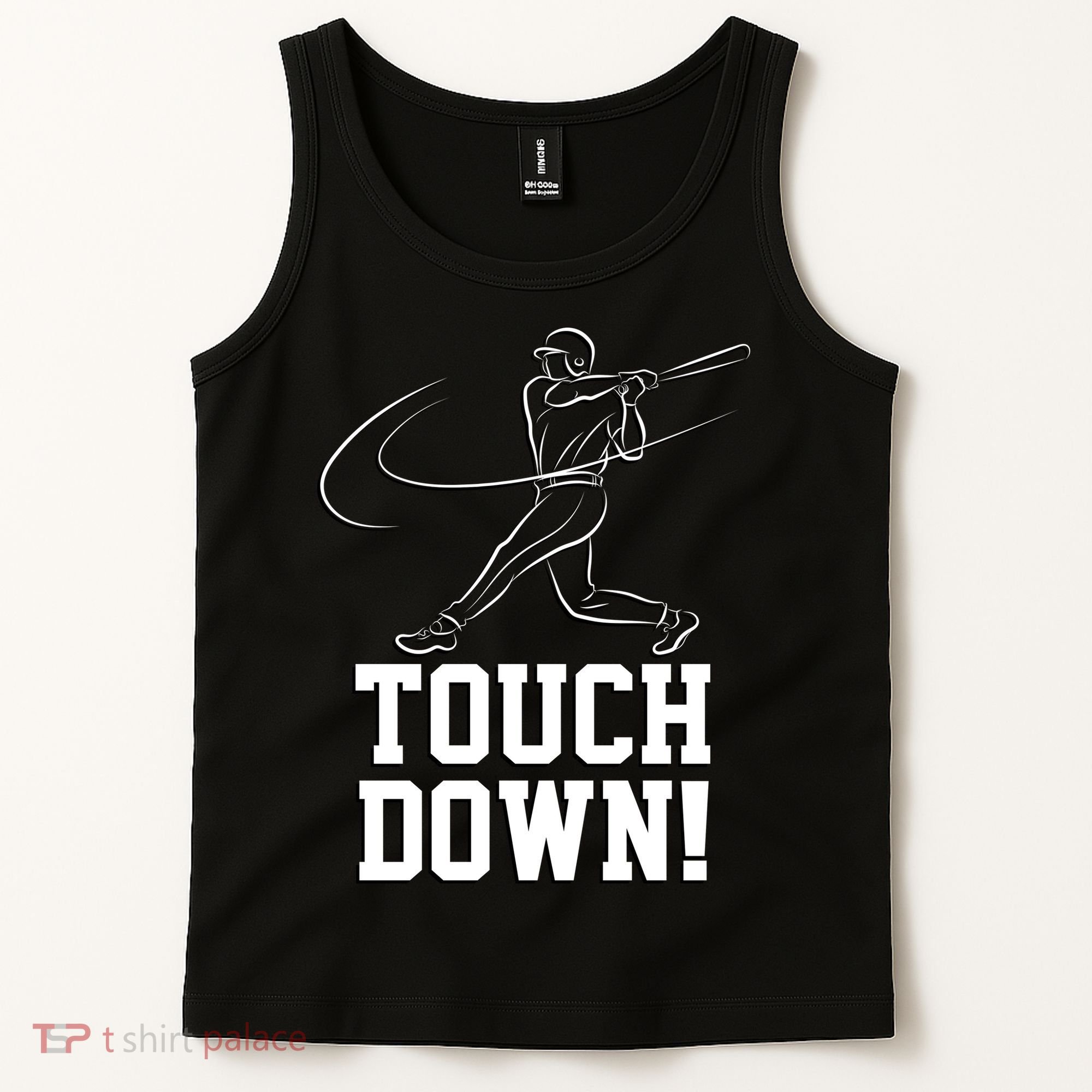Touchdown Baseball Home-run  Tank Top