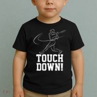 Touchdown Baseball Home-run  Toddler T-Shirt thumb 2
