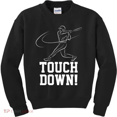 Touchdown Baseball Home-run  Kids Sweatshirt