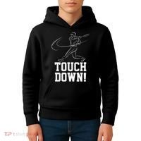 Touchdown Baseball Home-run  Kids Hoodie thumb 4