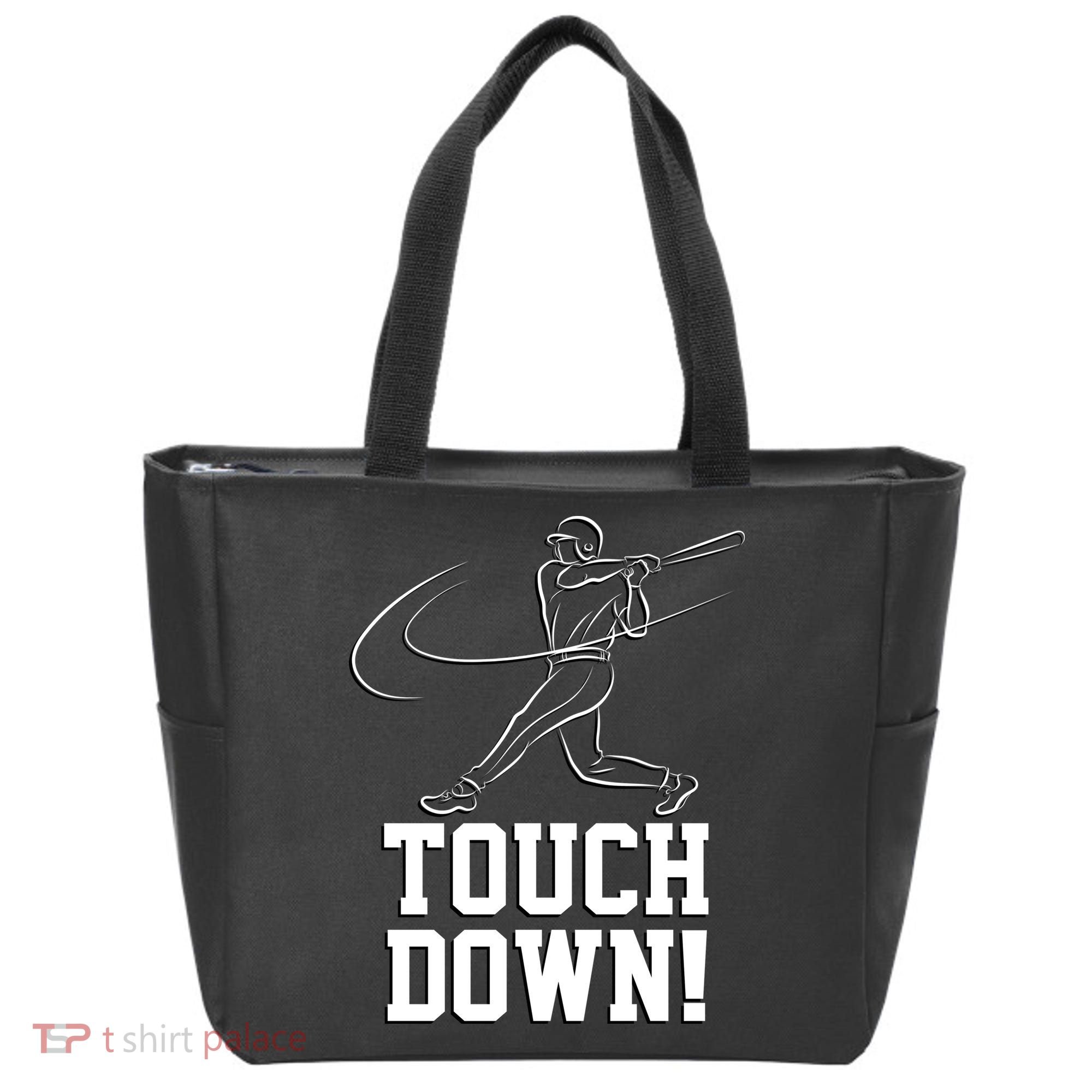 Touchdown Baseball Home-run  Tote Bag