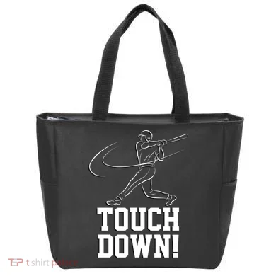 Touchdown Baseball Home-run  Tote Bag