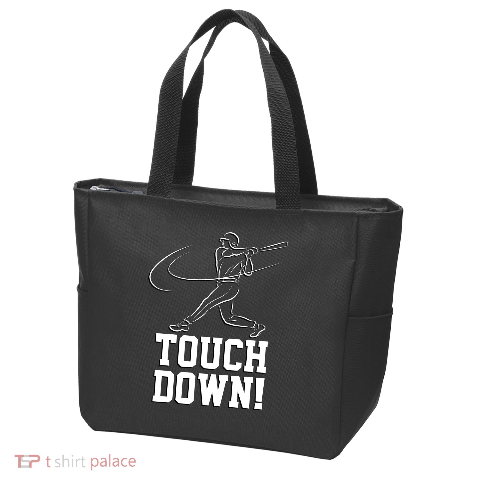 Touchdown Baseball Home-run  Tote Bag