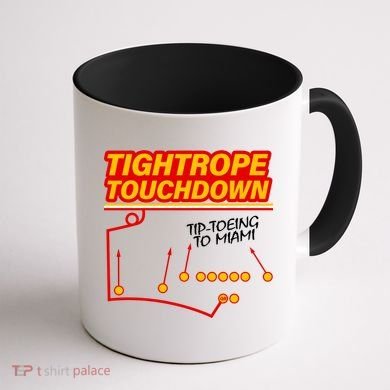 Touchdown Tightrope Coffee Mug back