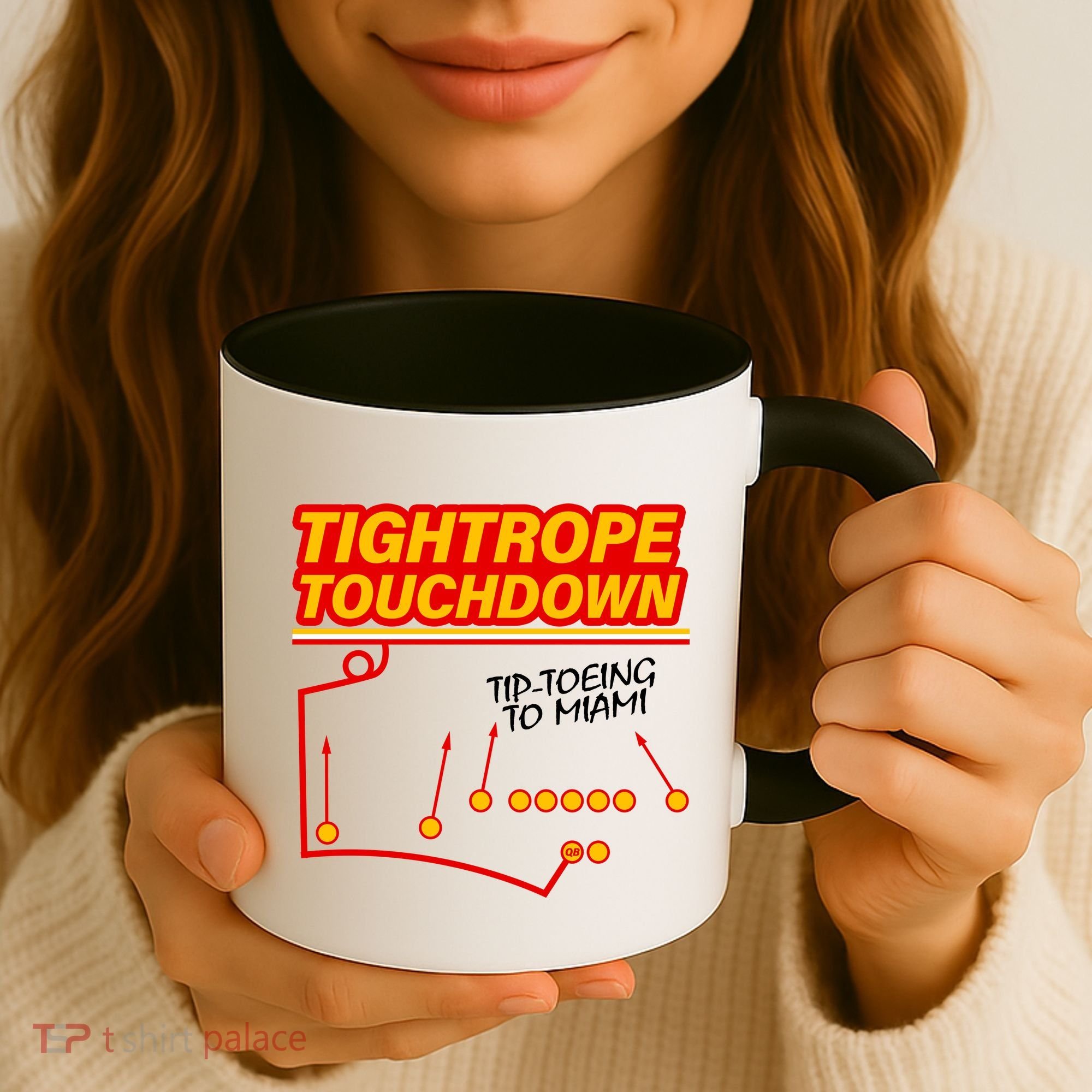 Touchdown Tightrope Coffee Mug