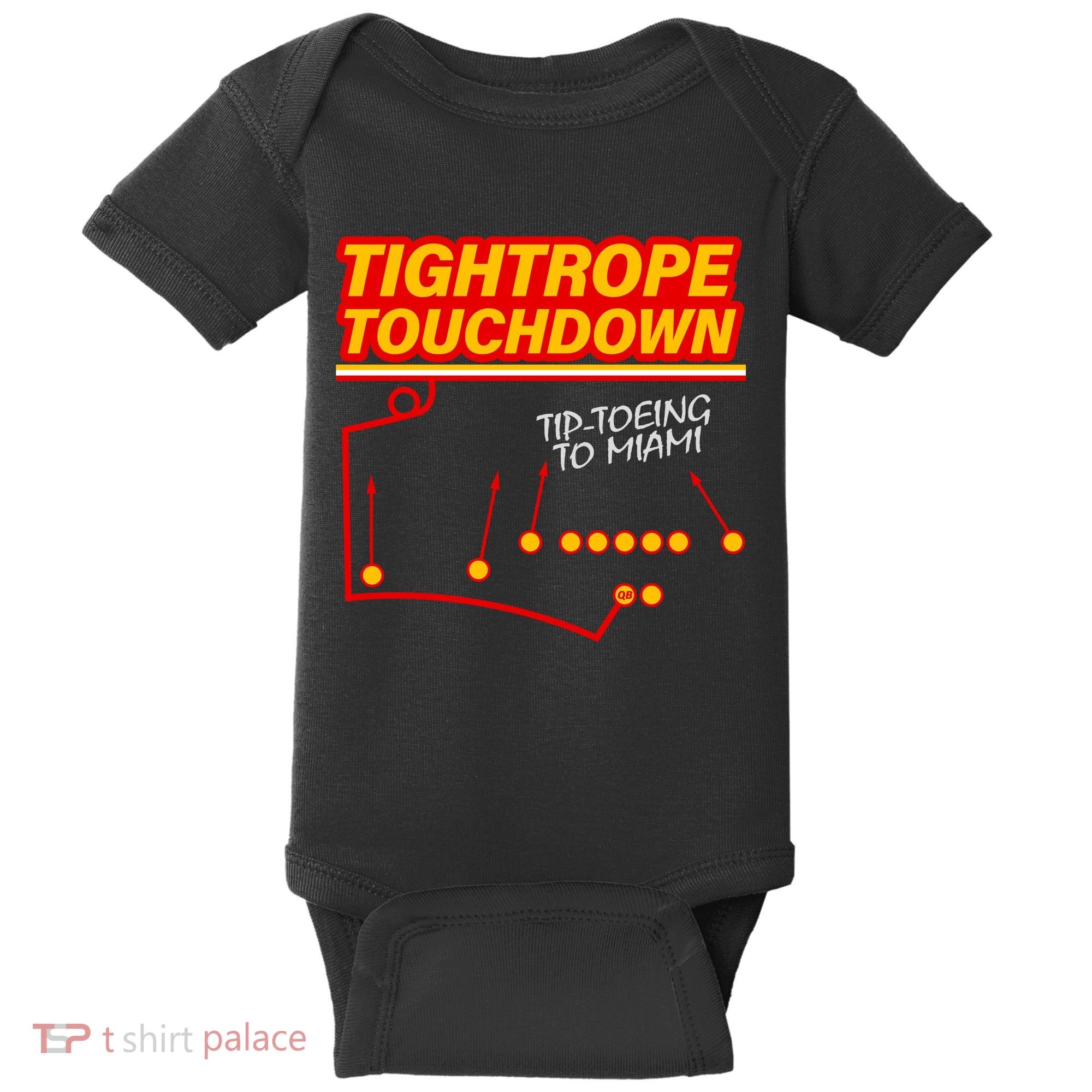 Touchdown Tightrope Baby Bodysuit