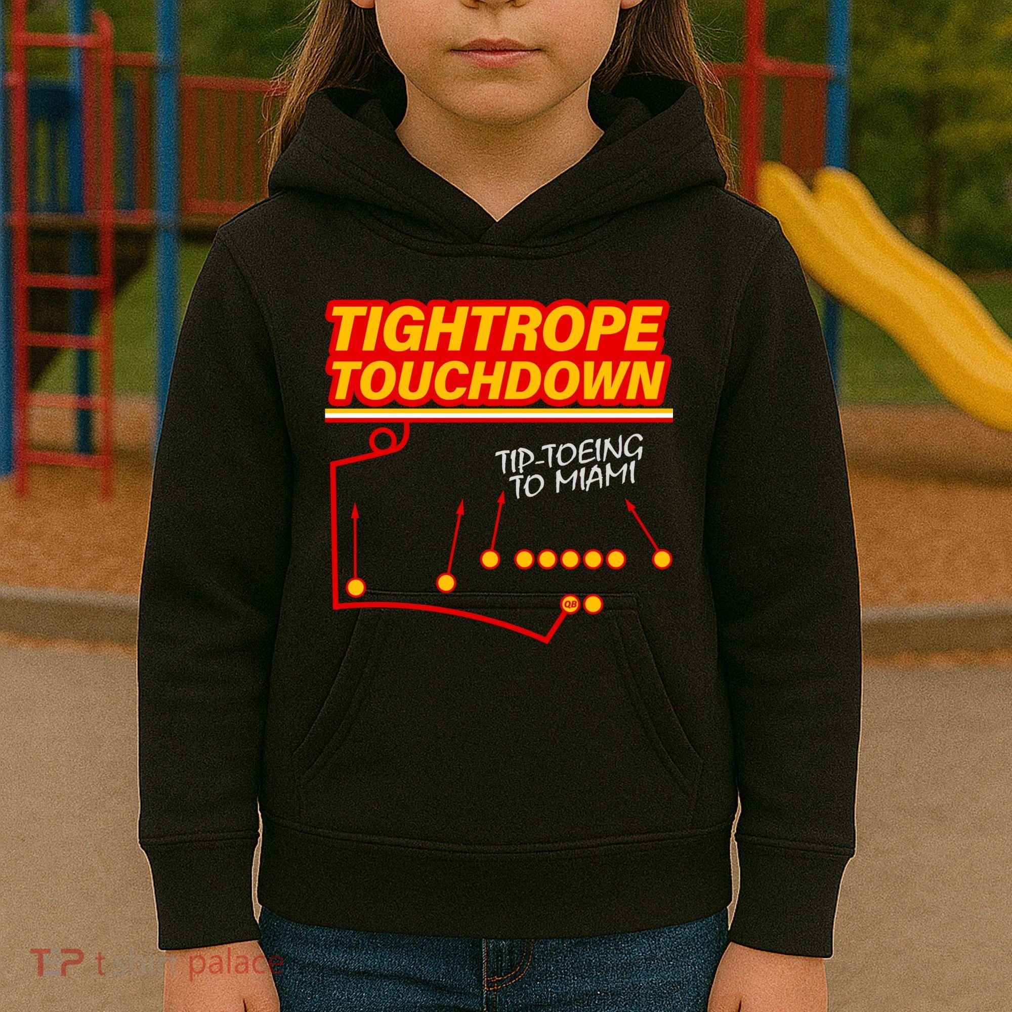 Touchdown Tightrope Kids Hoodie