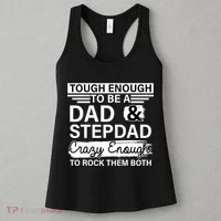 Tough Enough To Be A Dad & Stepdad Women's Tank Top thumb 3