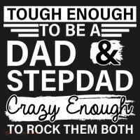Tough Enough To Be A Dad & Stepdad Kids Hoodie thumb 5