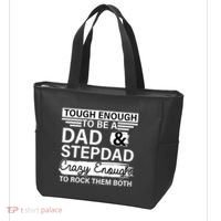 Tough Enough To Be A Dad & Stepdad Tote Bag thumb 3