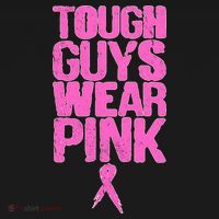 Tough Guys Wear Pink Breast Cancer Awareness Women's Hoodie thumb 2