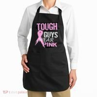 Tough Guys Wear Pink Cancer Apron thumb 2