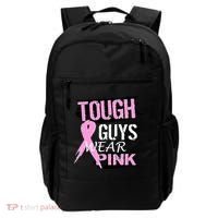 Tough Guys Wear Pink Cancer Backpack thumb 0