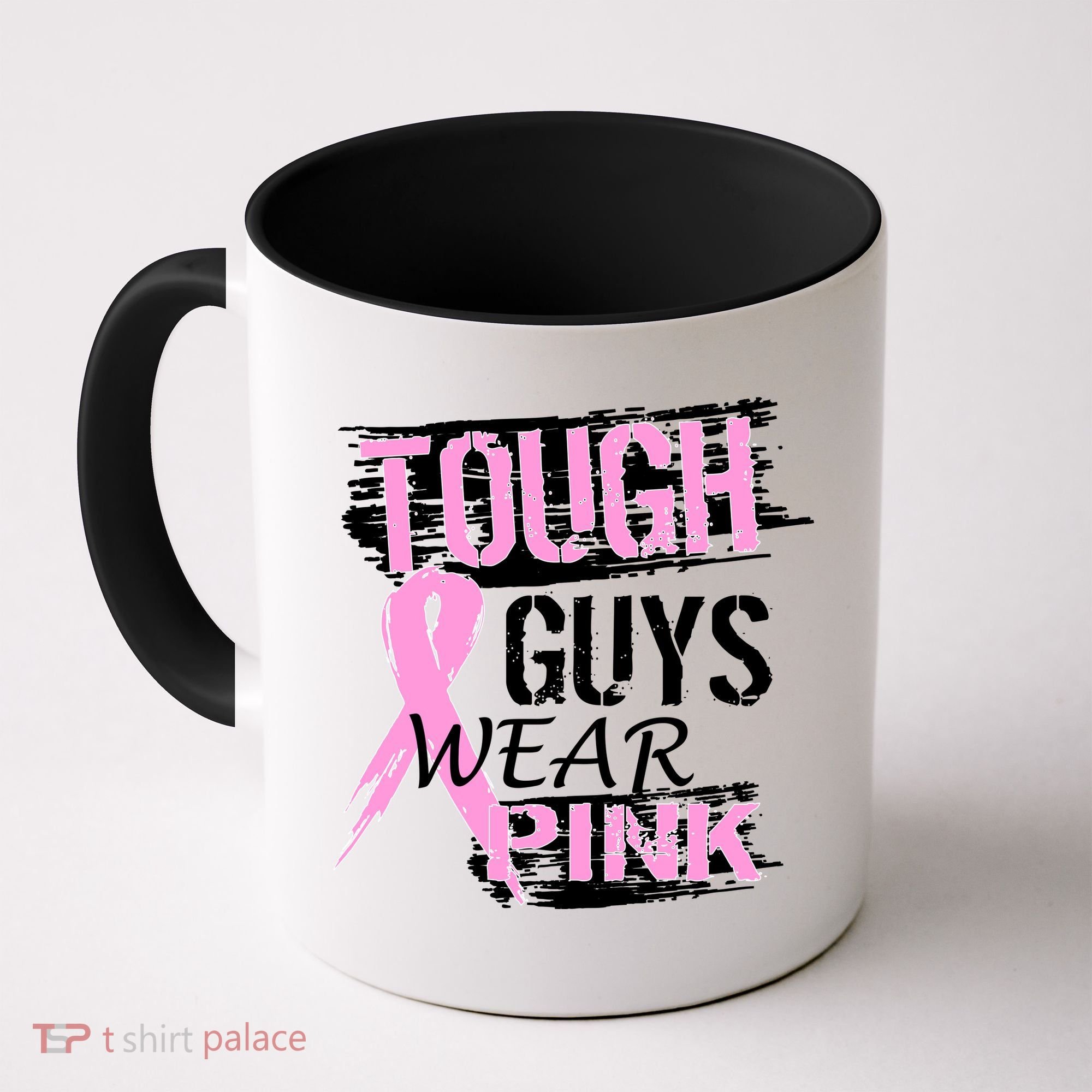 Tough Guys Wear Pink Cancer Coffee Mug