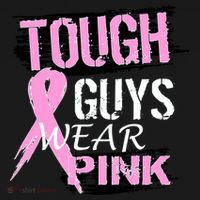 Tough Guys Wear Pink Cancer Women's Hoodie thumb 2