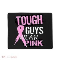 Tough Guys Wear Pink Cancer Mousepad thumb 0