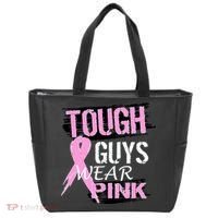 Tough Guys Wear Pink Cancer Tote Bag thumb 0
