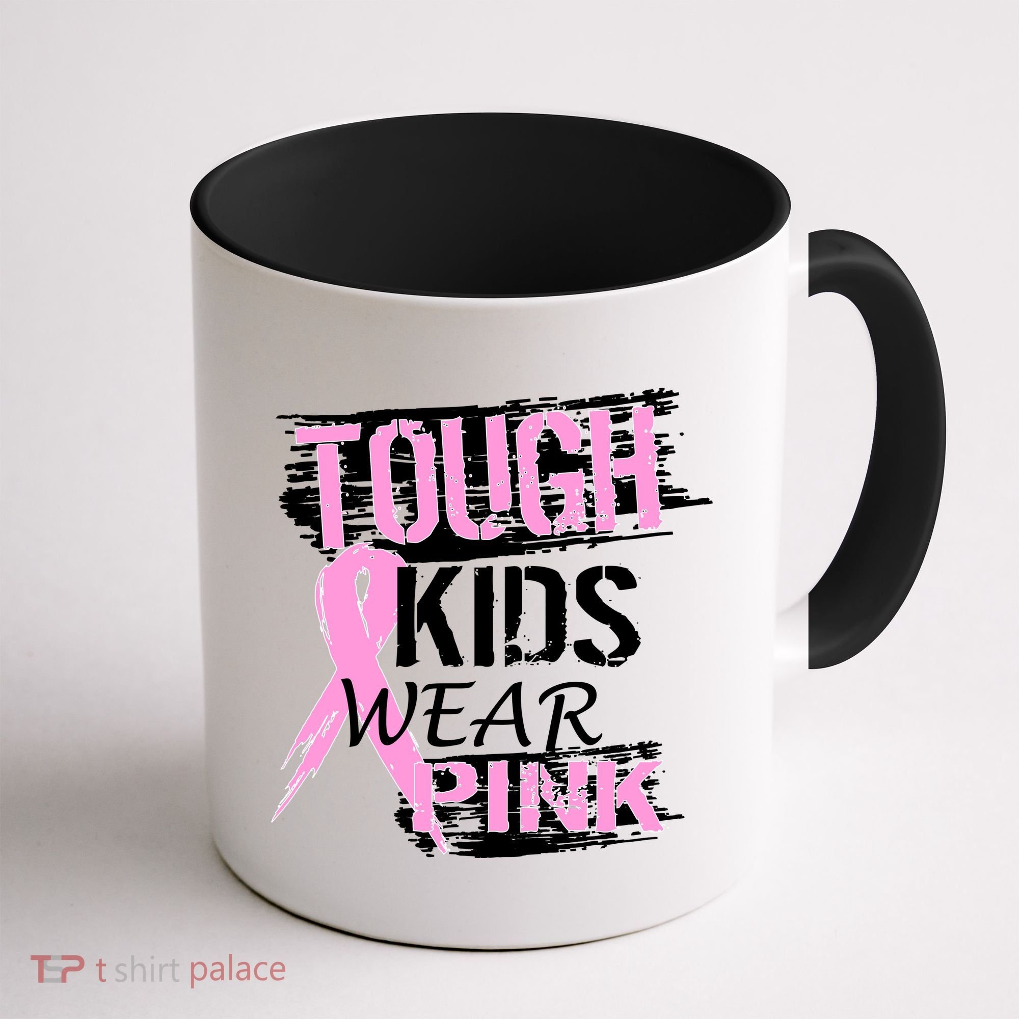 Tough Kids Wear Pink Cancer Coffee Mug