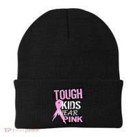 Tough Kids Wear Pink Cancer Beanie thumb 0
