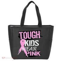 Tough Kids Wear Pink Cancer Tote Bag thumb 0
