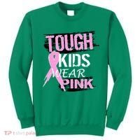 Tough Kids Wear Pink Cancer Sweatshirt thumb 0