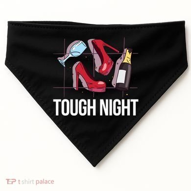 Tough Night Party USA-Made Doggie Bandana