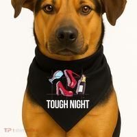 Tough Night Party USA-Made Doggie Bandana thumb 1
