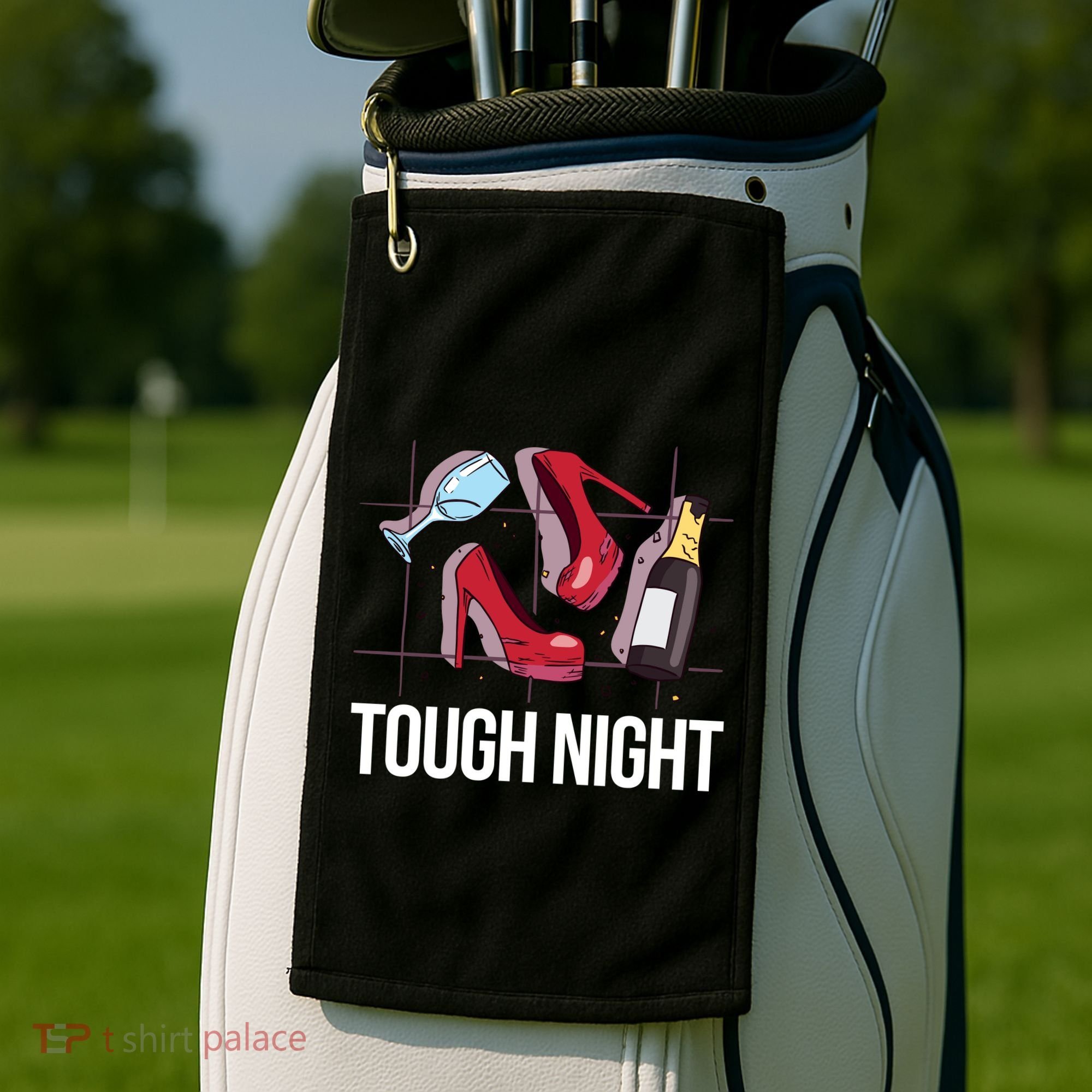 Tough Night Party Golf Towel