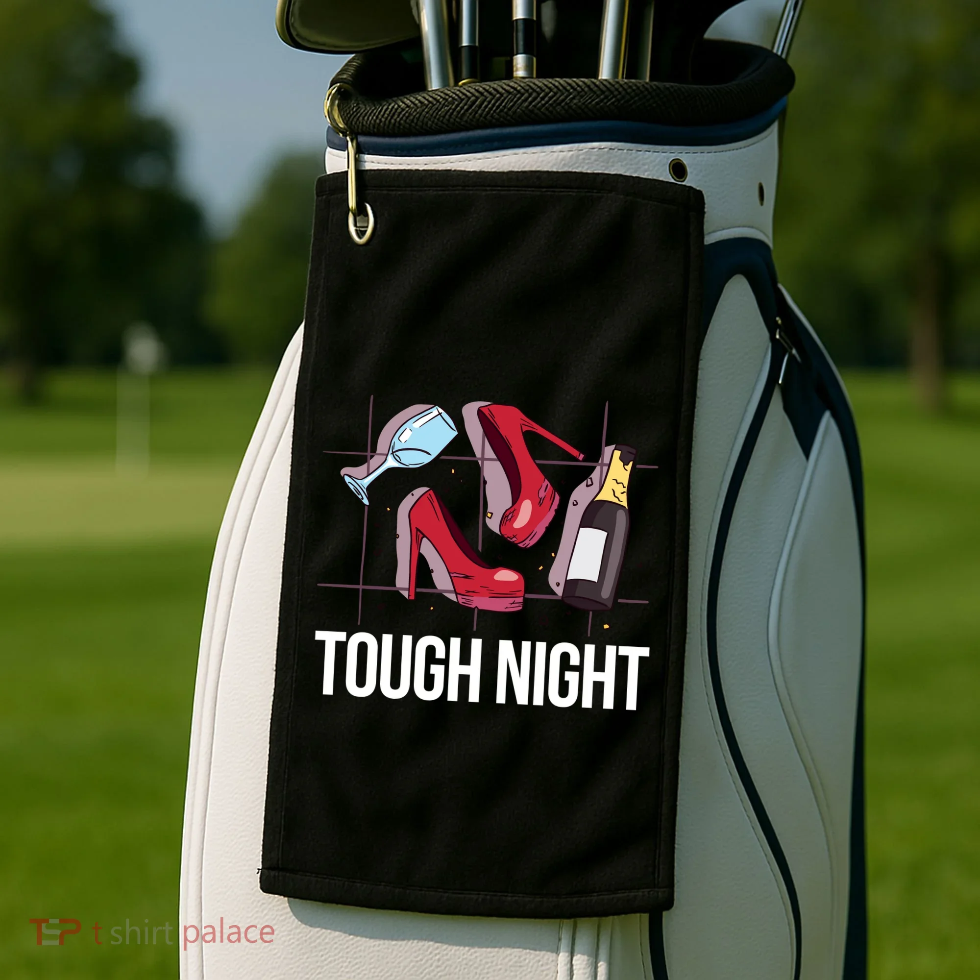 Tough Night Party Golf Towel