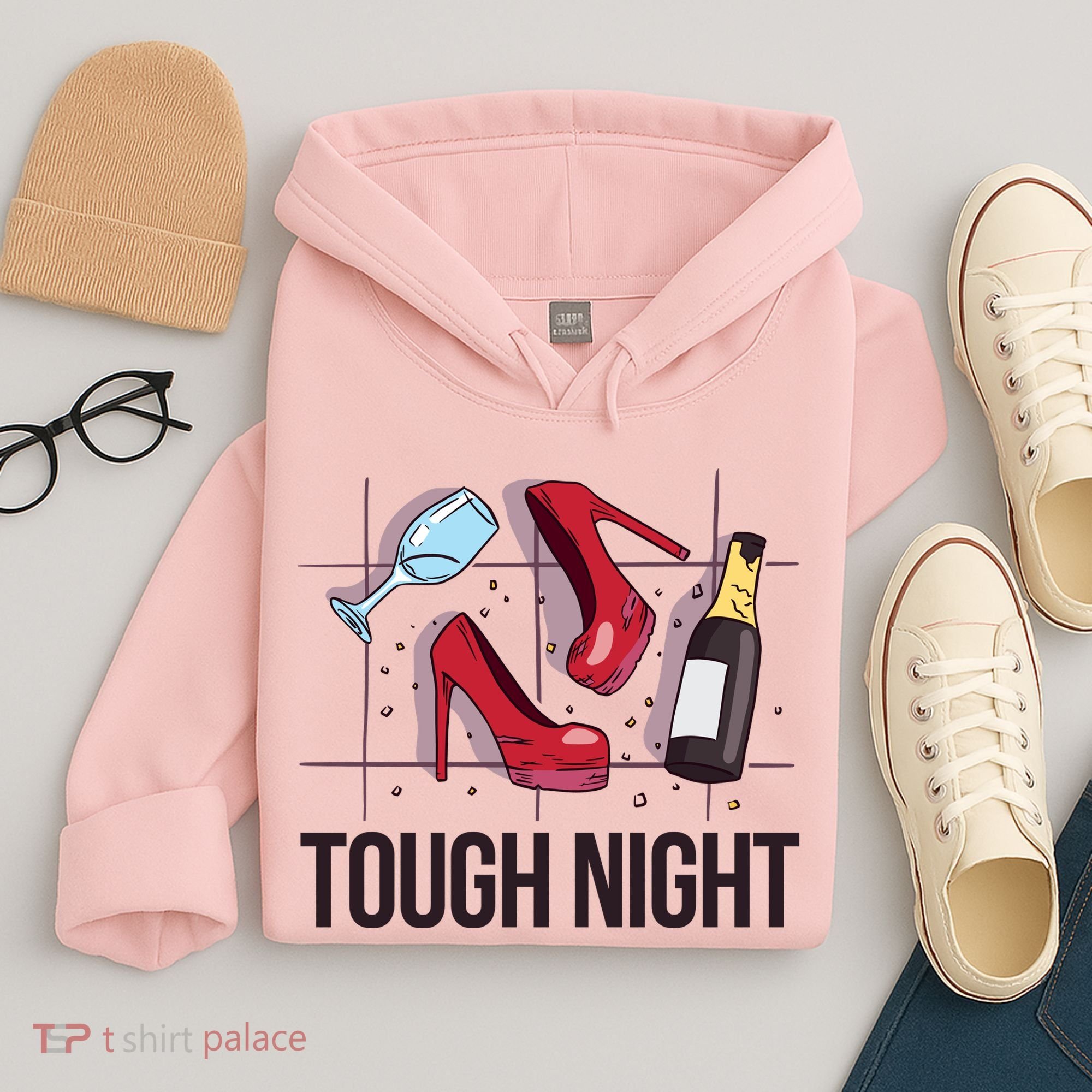 Tough Night Party Hoodie