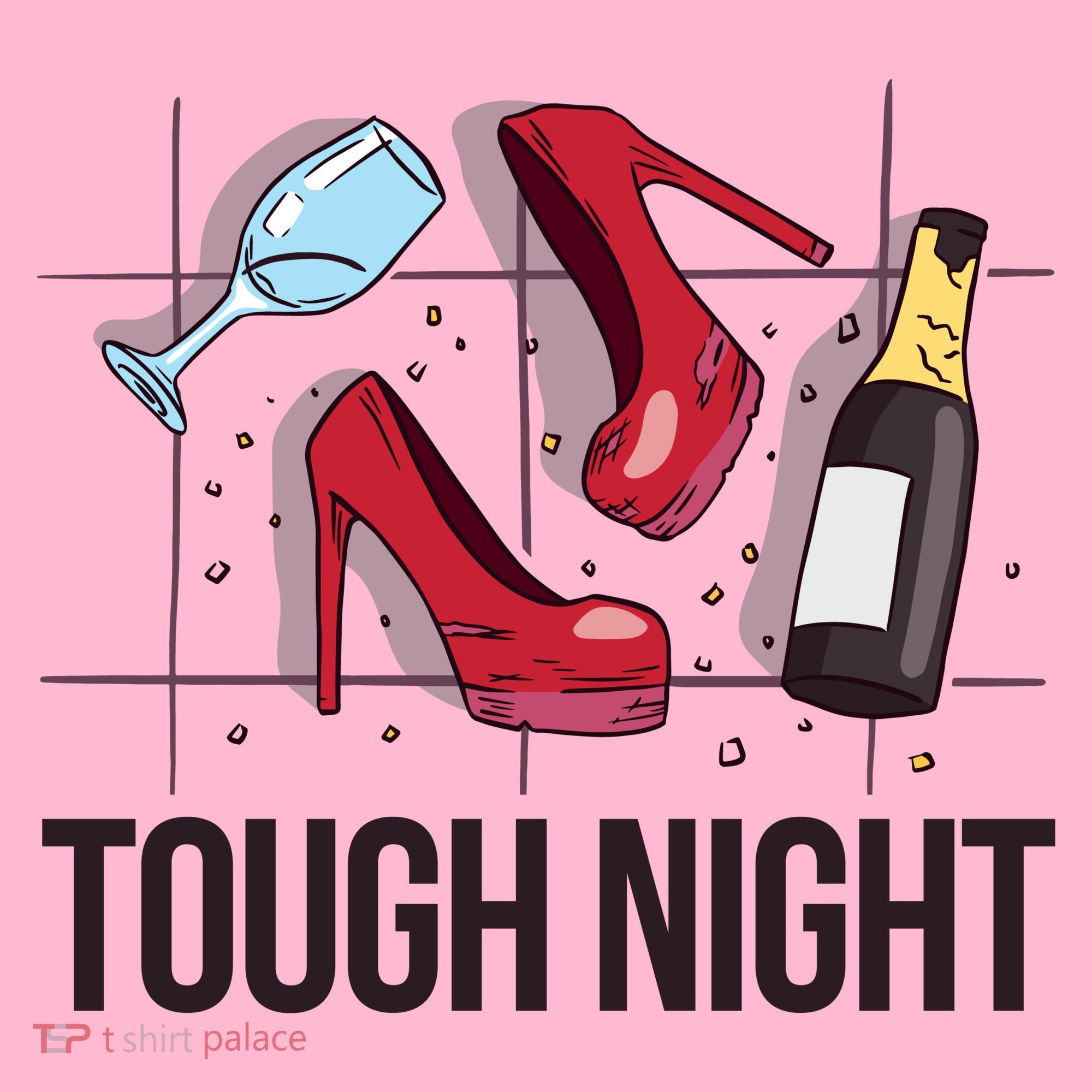 Tough Night Party Mousepad