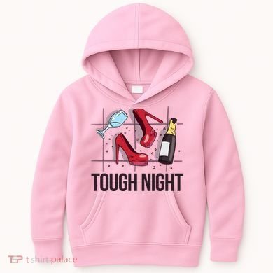 Tough Night Party Kids Hoodie